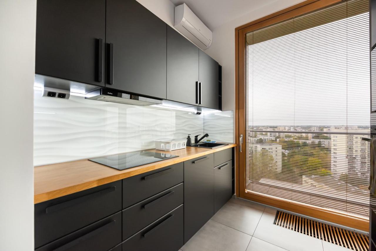 Metro Imielin 13Th Floor Apartment 华沙 外观 照片